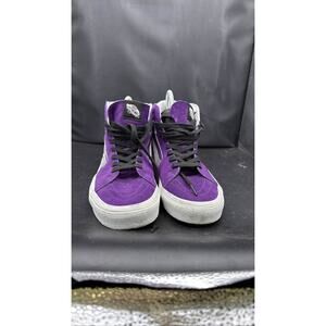 Vans SK8-Hi Purple Suede High Top Skate Shoes 8.5